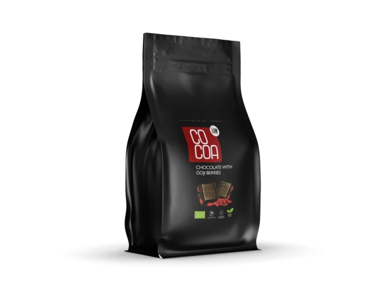 Czekolada z jagodami goji