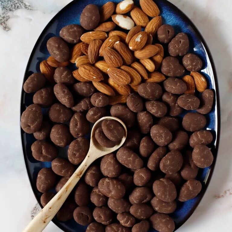 Migdały w czekoladzie vegemilk