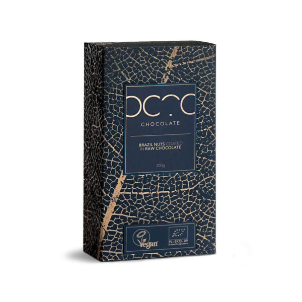 Orzechy brazylijskie w czekoladzie ciemnej octo opak