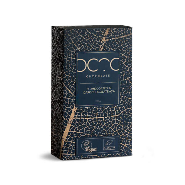 Śliwki w czekoladzie ciemnej 65% opak