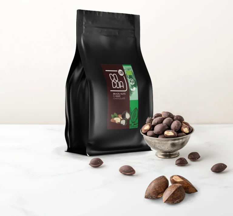 Orzechy brazylijskie w czekoladzie ciemnej 70%