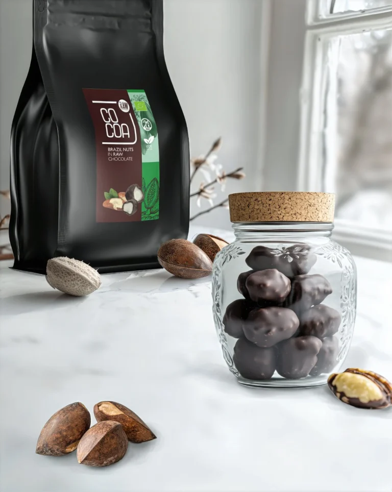 Orzechy brazylijskie w czekoladzie ciemnej 70%