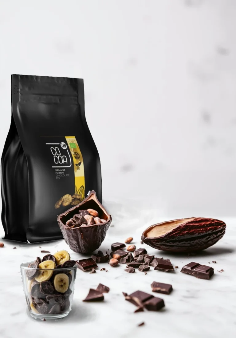 Banany w czekoladzie 70%