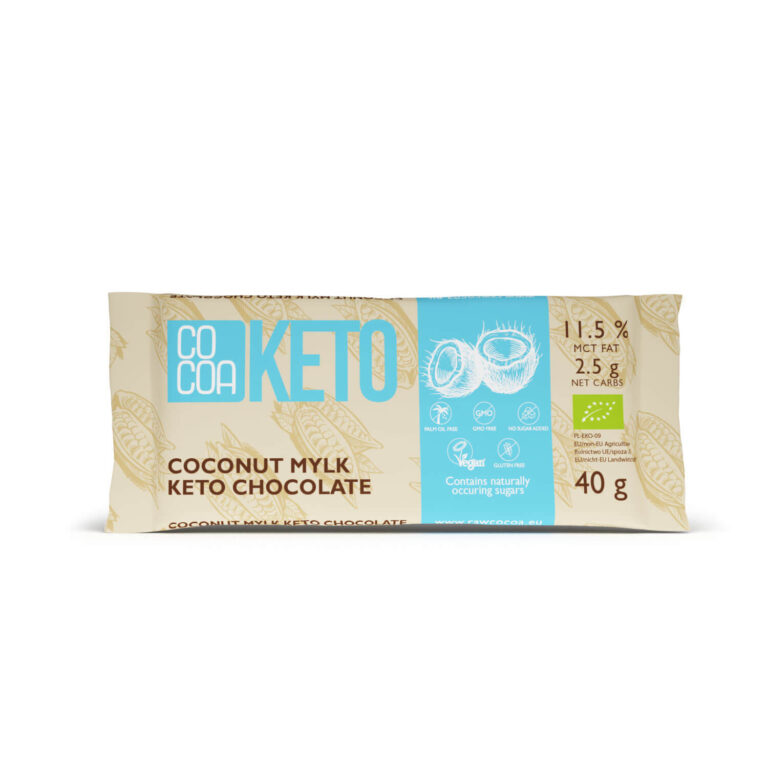 Keto czekolada kokosowa mylk x12