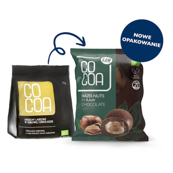 Orzechy laskowe w czekoladzie surowej - obrazek 4