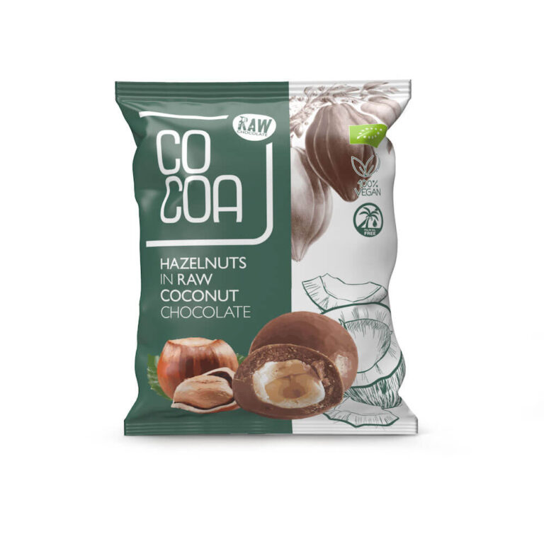 Orzechy laskowe w czekoladzie kokosowej