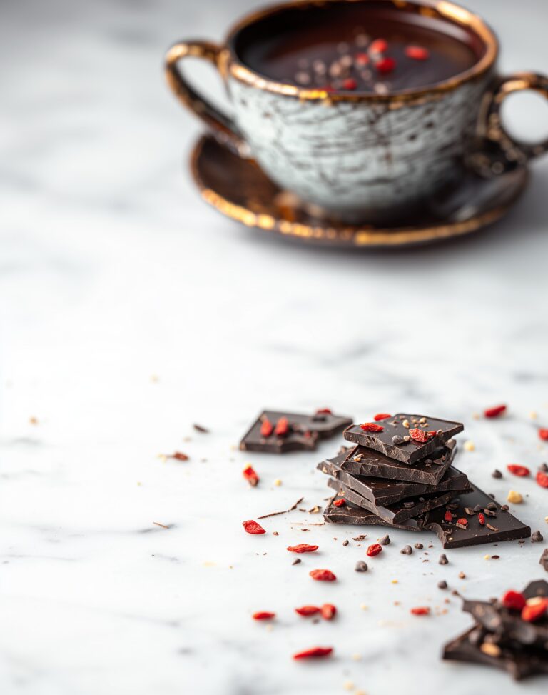 Czekolada z jagodami goji