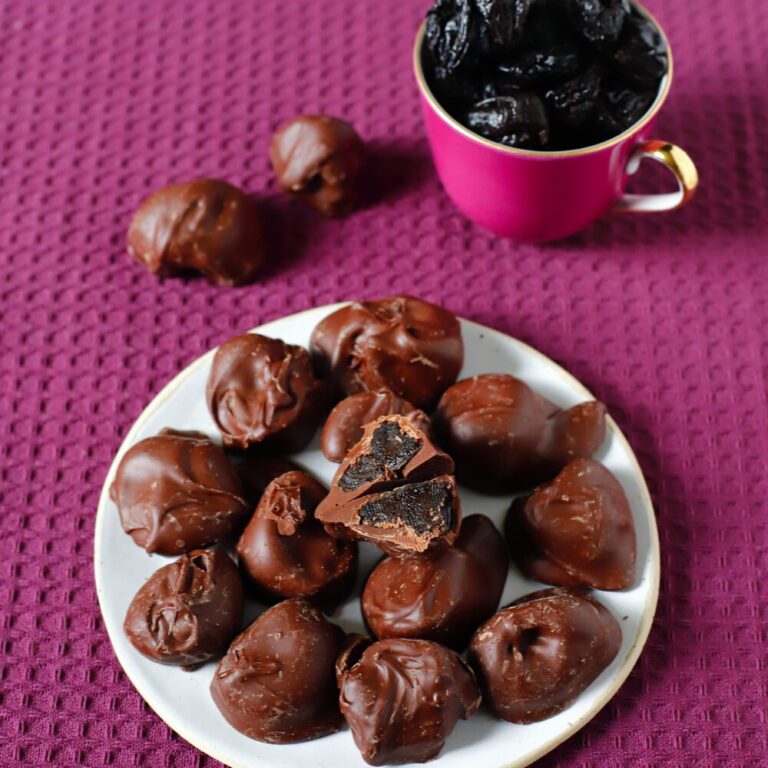 Śliwki w czekoladzie ciemnej 65%