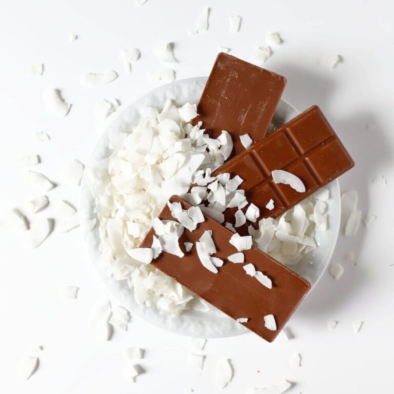 czekolada kokosowa na wage