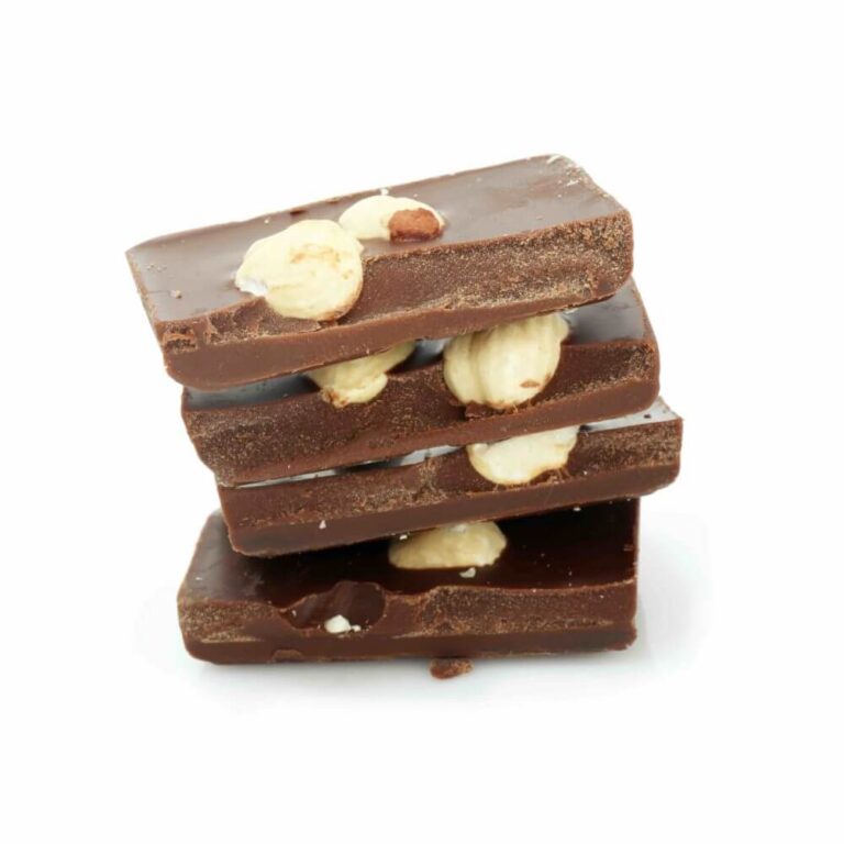 Czekolada z orzechami laskowymi 70% mniej cukru