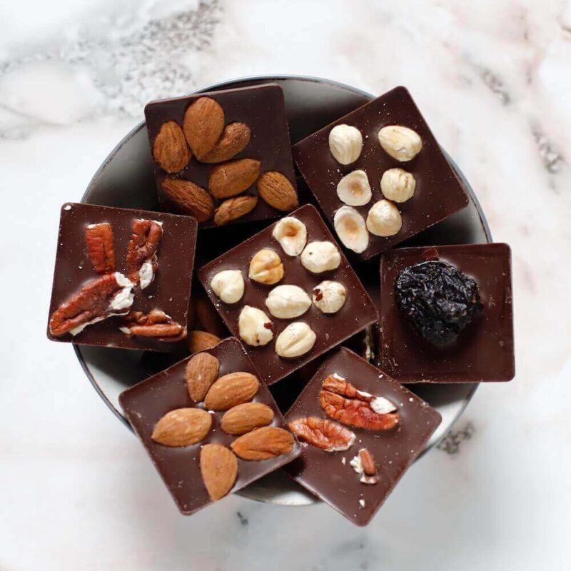 ciemna czekolada zestaw