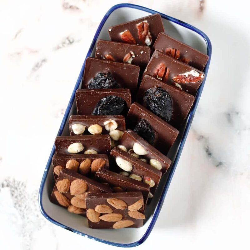 ciemna czekolada zestaw