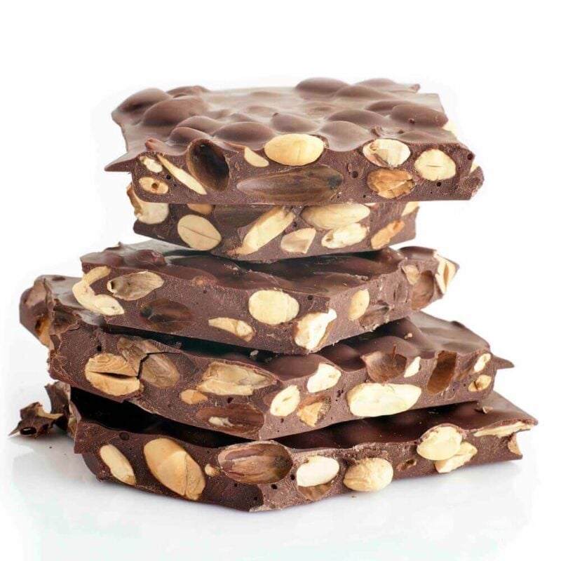 czekolada ciemna z migdałami