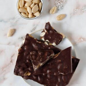 czekolada ciemna z migdałami