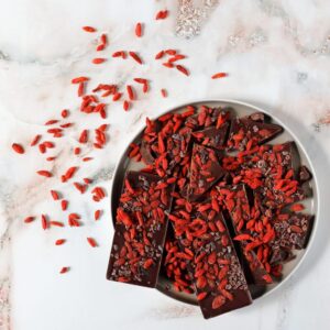 czekolada z jagodami goji