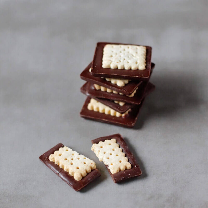 herbatniki z czekoladą