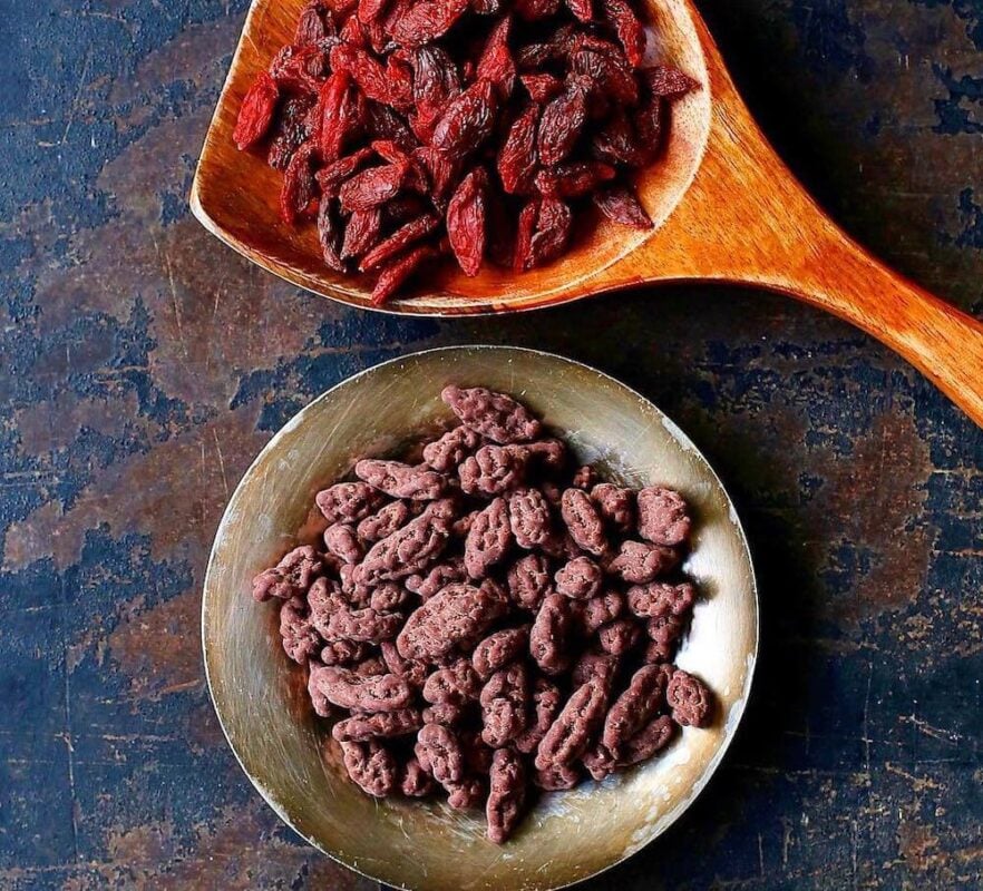 jagody goji w czekoladzie