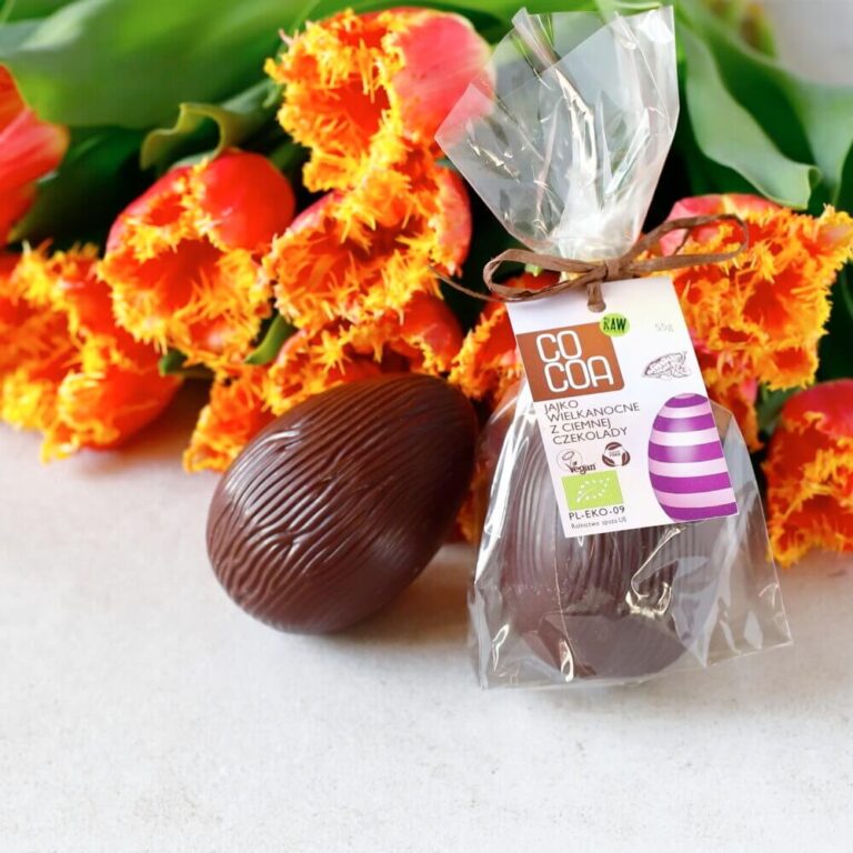 jajko wielkanocne ciemna czekolada