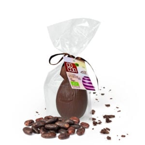 jajko wielkanocne z ciemnej czekolady