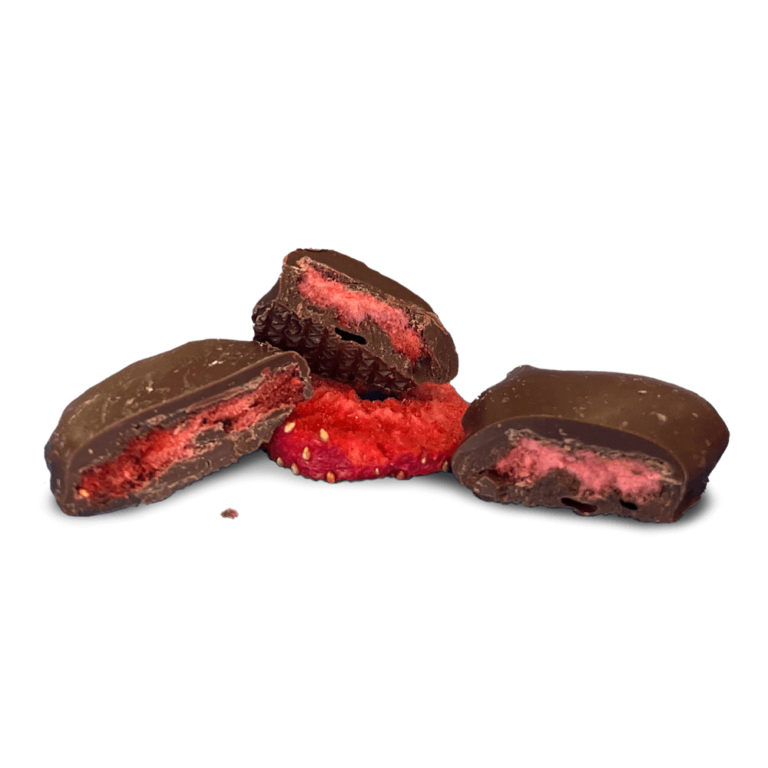 truskawki w czekoladzie keto