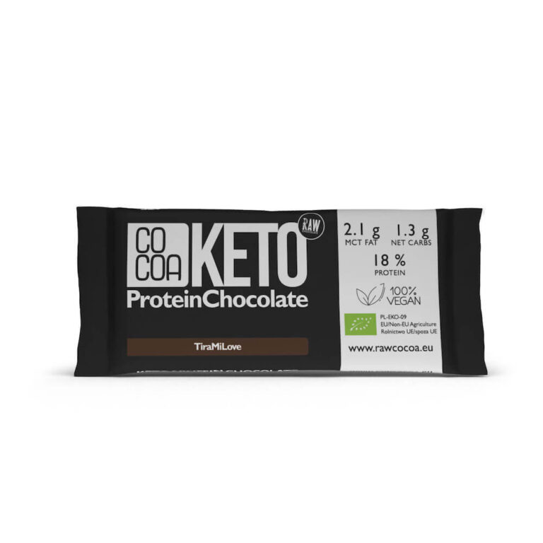 Keto czekolada proteinowa TiraMiLove x12
