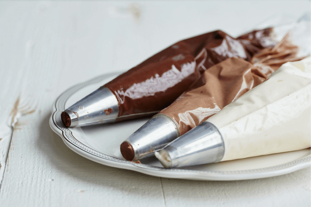 Mus czekoladowy szpryce