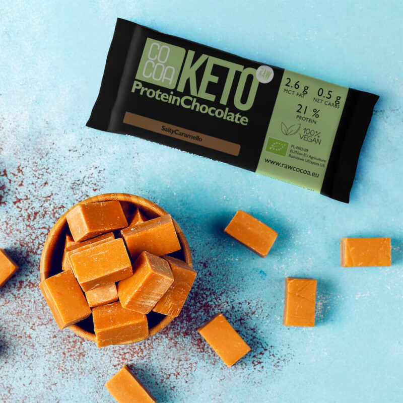 czekolada proteinowa karmel