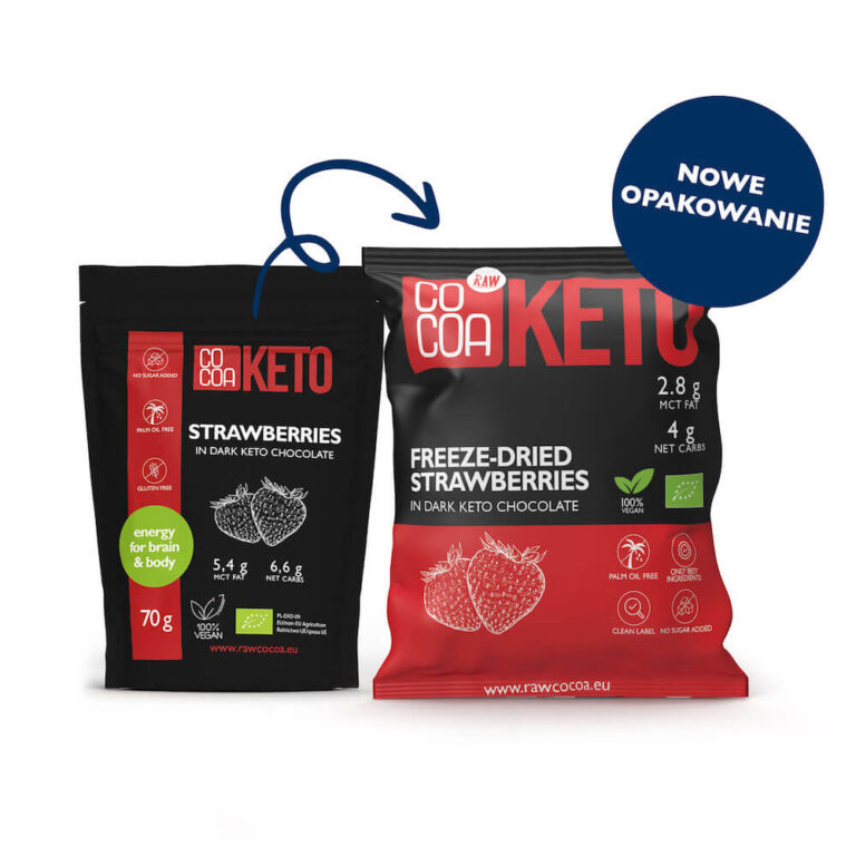 Truskawki w czekoladzie keto