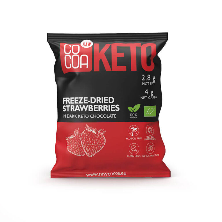 Truskawki w czekoladzie keto