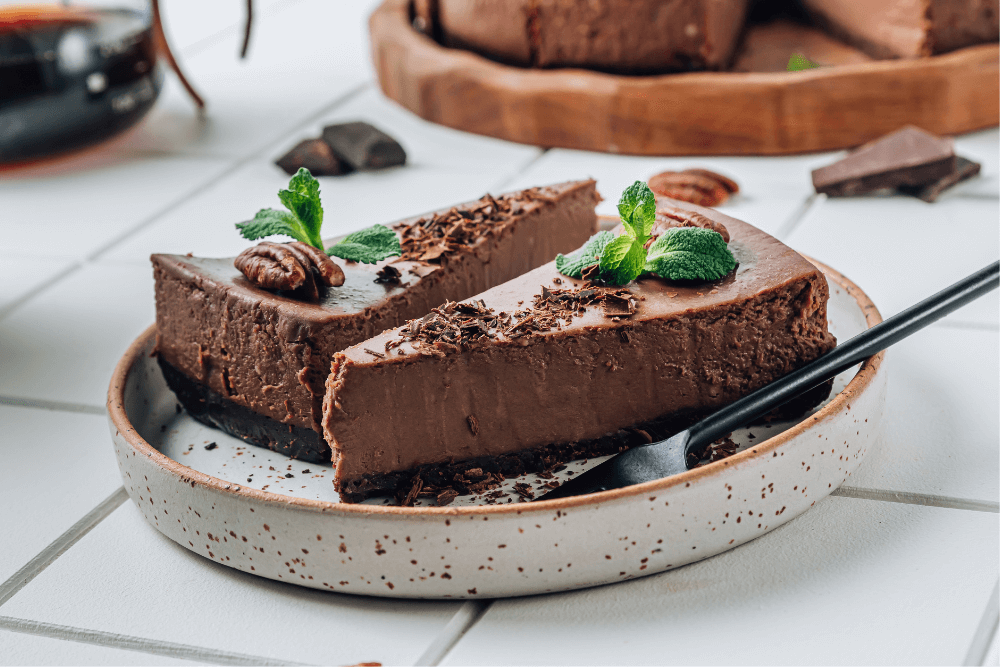Sernik czekoladowy LOW CARB bez pieczenia
