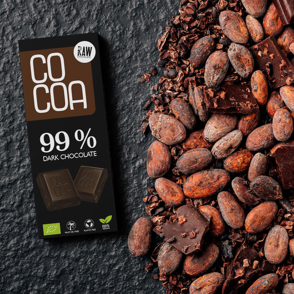 gorzka czekolada 99 ziarna