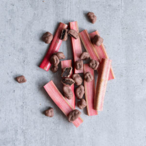 rabarbar w czekoladzie creamy