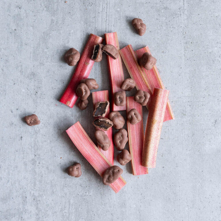 rabarbar w czekoladzie creamy