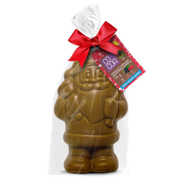 Mikołaj z czekolady jagodowej vegemylk 0% added sugar z witamina C - obrazek 4