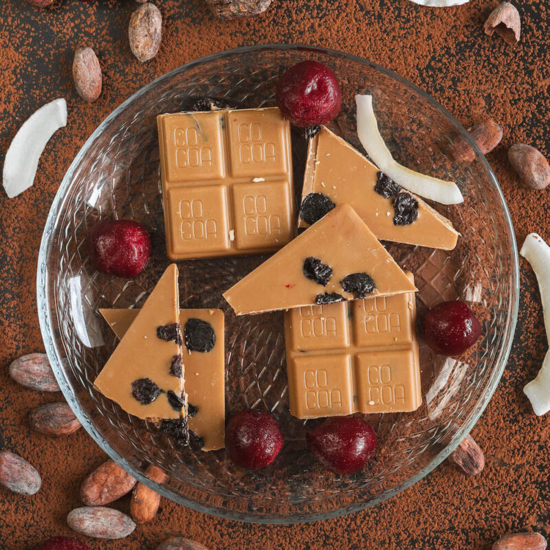 czekolada z wiśniami