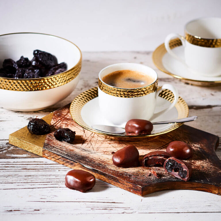 śliwki w czekoladzie