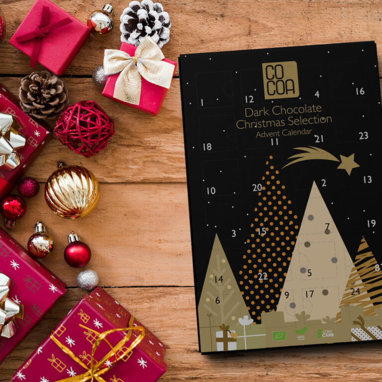 Kalendarz adwentowy czekolada gorzka 70%
