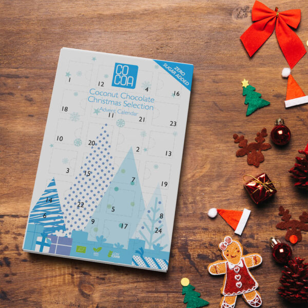 Kalendarz adwentowy czekolada kokosowa 0% added sugar - obrazek 4