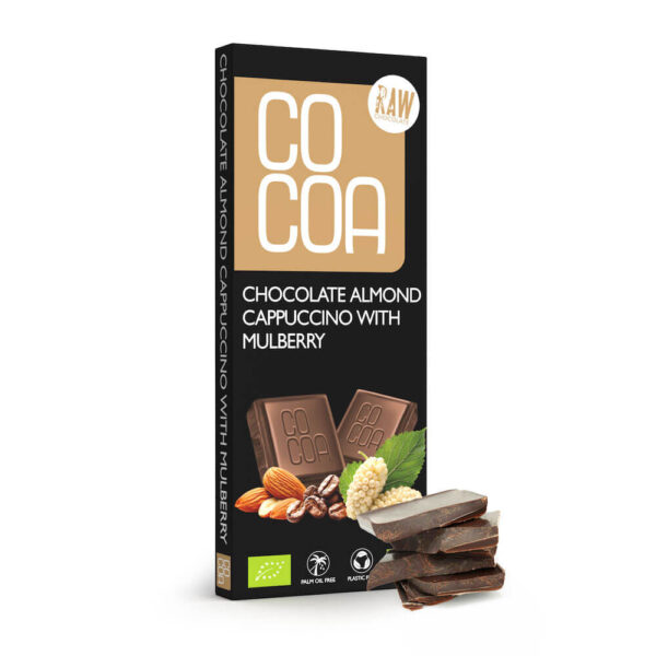 czekolada cappuccino migdałowe z morwa
