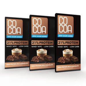 czekolada proteinowa latte x3