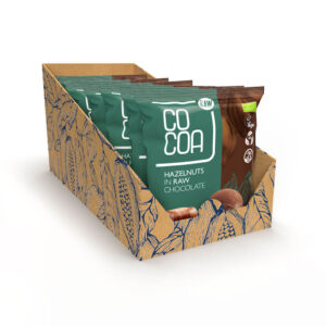 orzechy laskowe w czekoladzie ciemnej opakowanie zbiorcze 7 sztuk