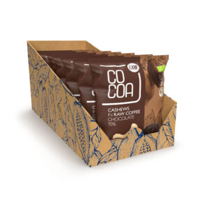 orzechy nerkowca w czekoladzie kawowej opakowanie zbiorcze 7 sztuk