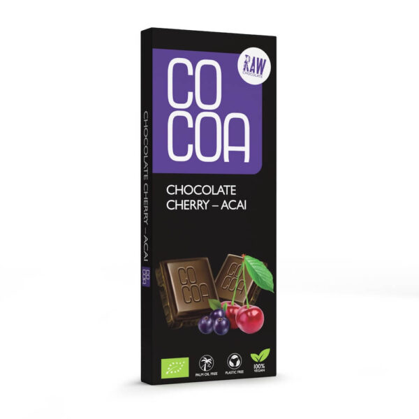 czekolada wiśnia acai opak