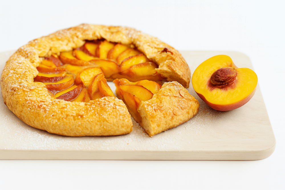 ciasto z brzoskwiniami