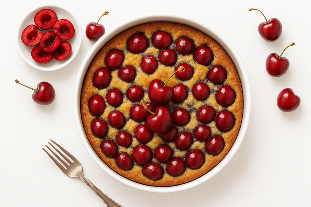 ciasto z czereśniami