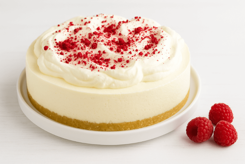 Keto sernik bez pieczenia