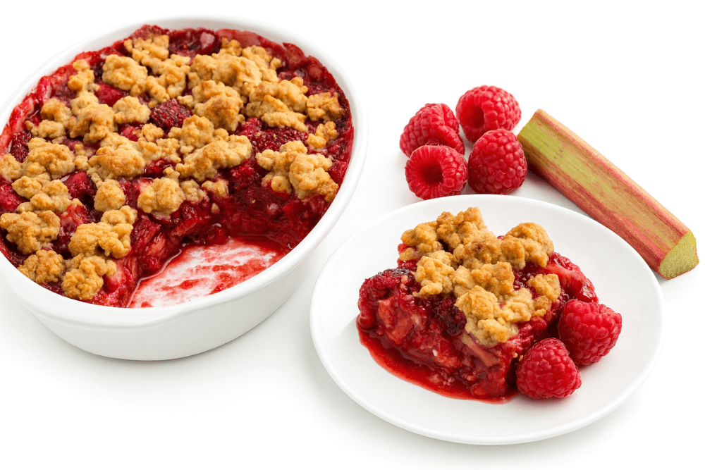 Owoce pod kruszonką