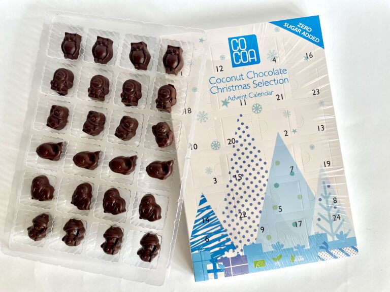 Kalendarz adwentowy czekolada kokosowa 0% added sugar