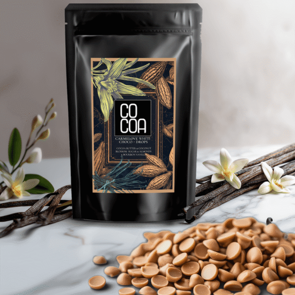 Dropsy czekoladowe – czekolada biała carmelova - obrazek 5