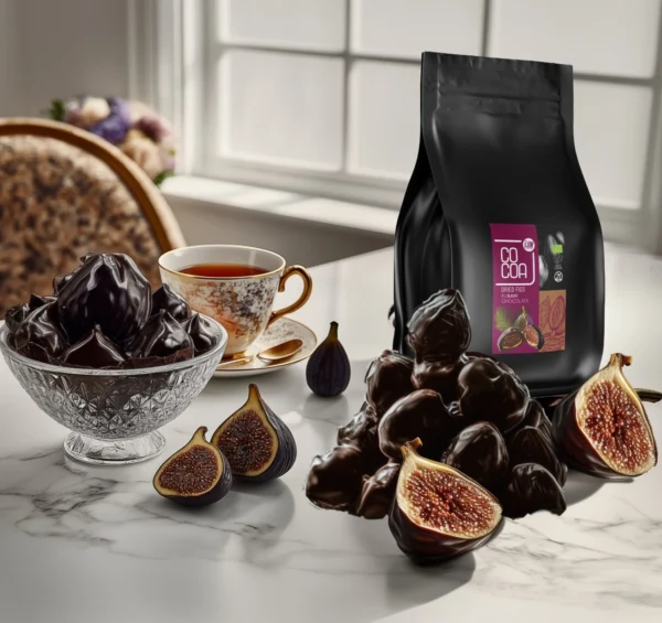 Całe figi w ciemnej czekoladzie 65% - obrazek 5